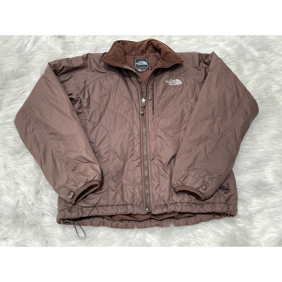 The North Face Redpoint Insulated Primaloft Size XS Brown Jacket Quilted Nylon - Picture 1 of 3